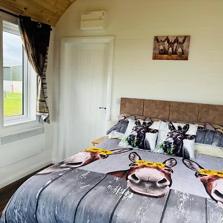 The Dozy Donkey Shepherd Hut & Sauna Farm * Ballyshannon