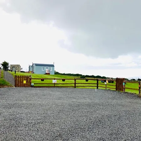 The Dozy Donkey Shepherd Hut Campview Farm *