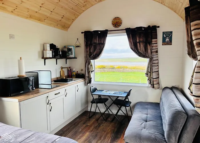 Appartamento The Dozy Donkey Shepherd Hut Campview Farm *